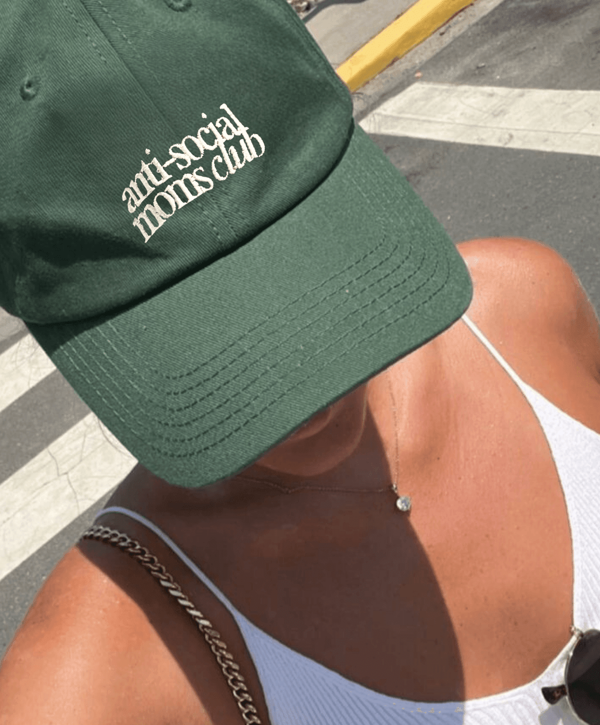 Pelcare Anti-Social Moms Club Hat cotton lifestyle cap