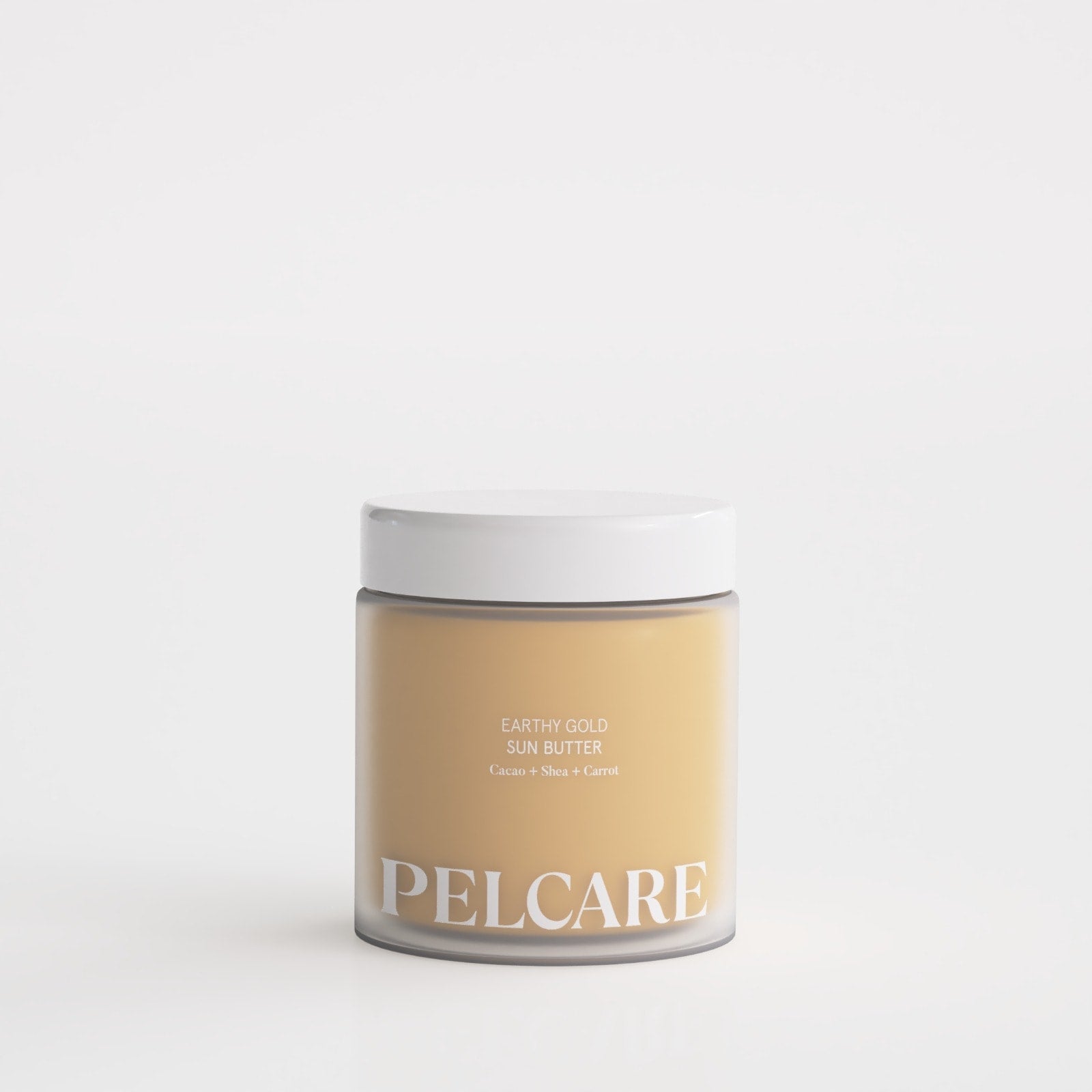 Pelcare Earthy Butter Tanning Gold botanical body butter for golden radiant-looking skin