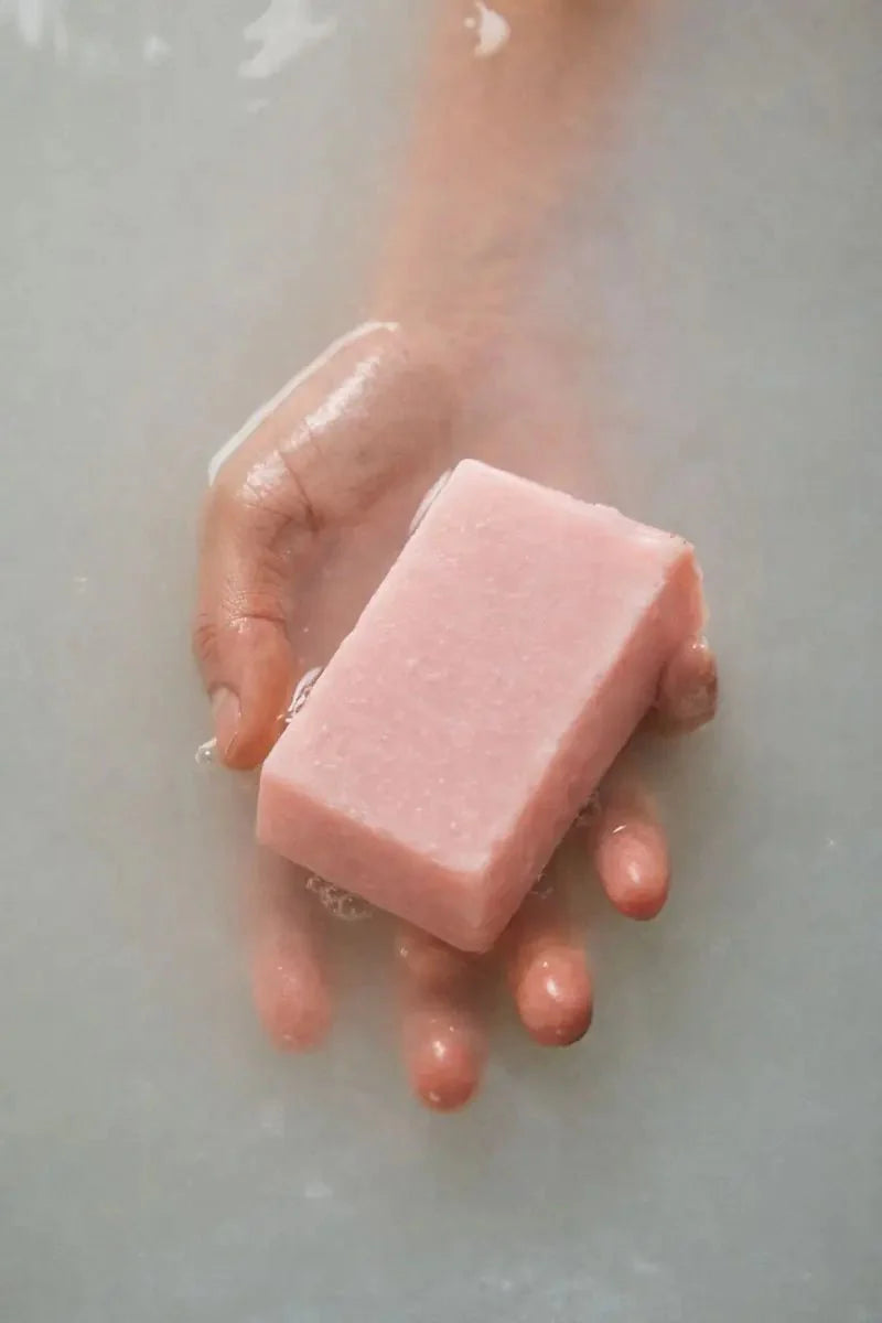 Pelcare Pink Calming Soap Bar gentle botanical cleansing bar for daily body care