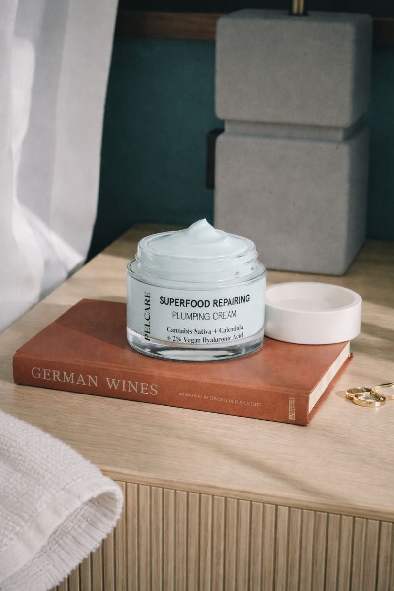 Pelcare Superfood Repairing Plumping Cream rich hydrating face cream for dry-looking skin