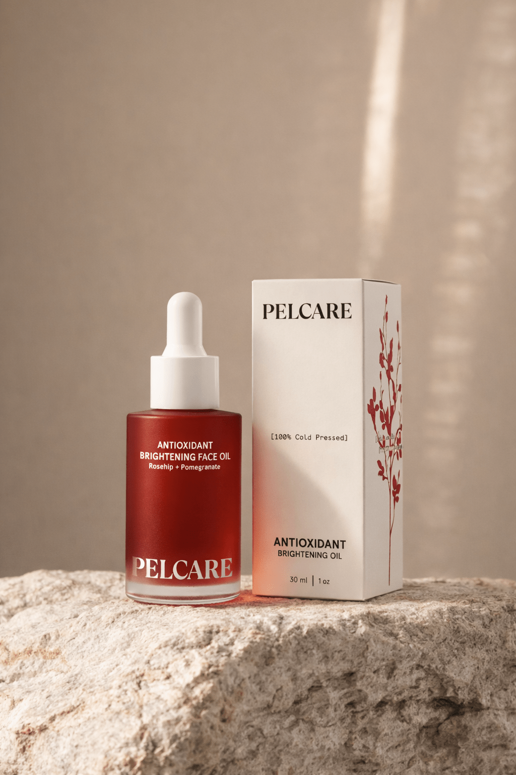 Pelcare Antioxidant Brightening Oil botanical face oil for radiant-looking skin