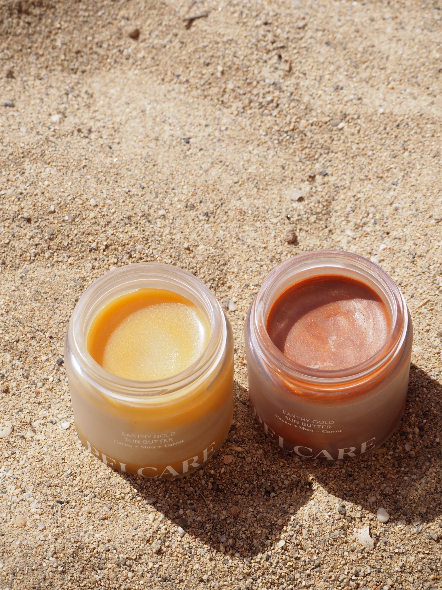 Pelcare Earthy Butter Tanning Bronze botanical body butter for bronzed radiant-looking skin