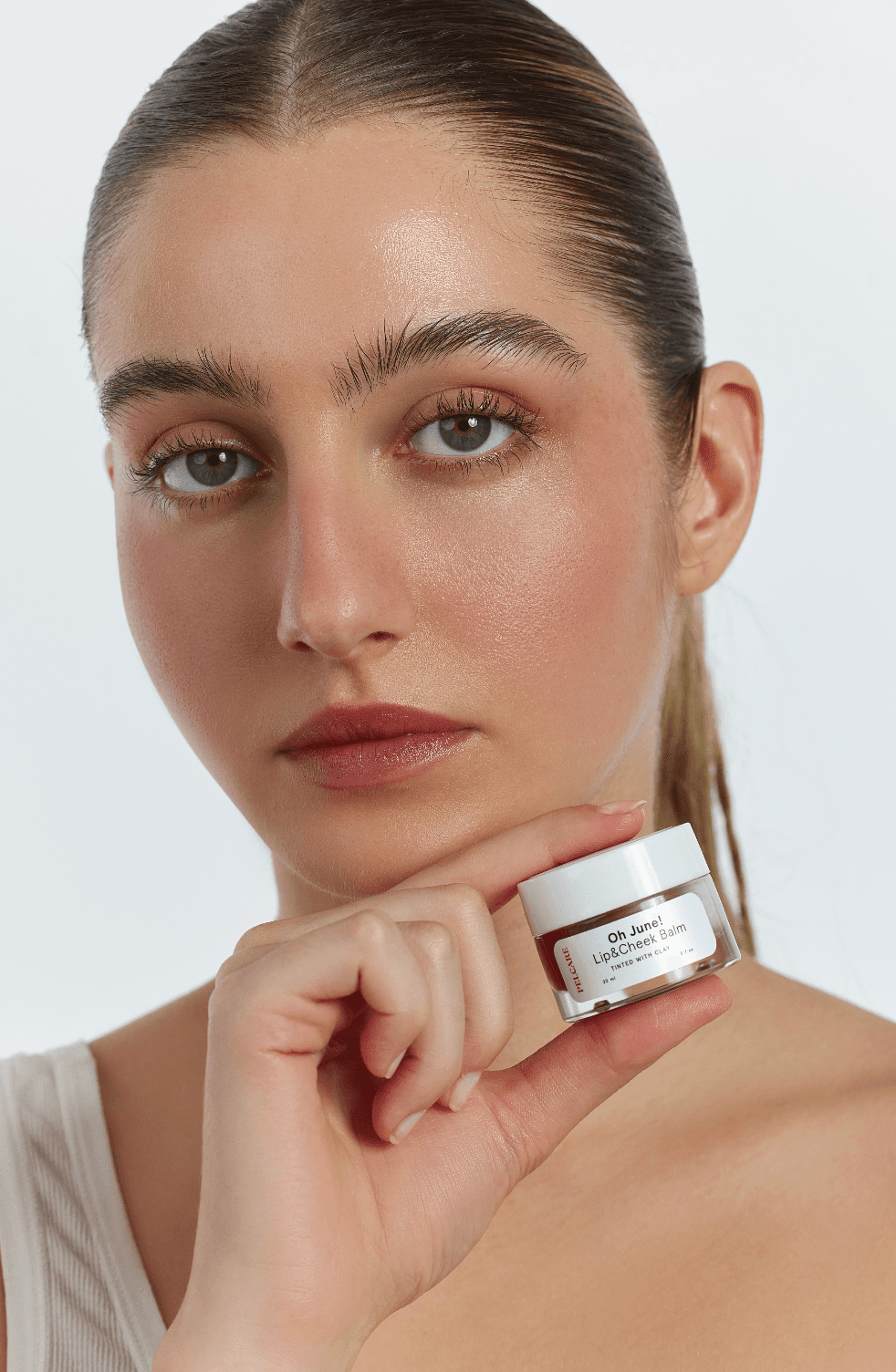 Pelcare Oh June Tinted Lip and Cheek Balm 100% vegan multi-use balm