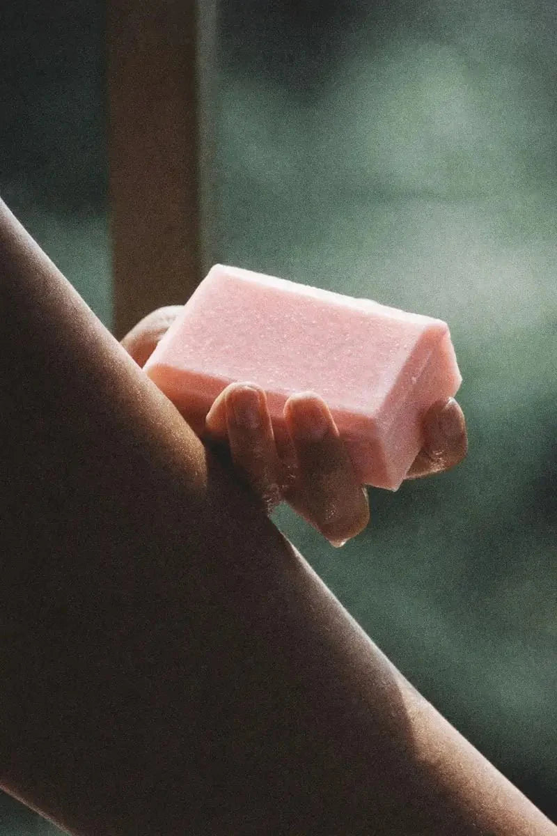 Pelcare Pink Calming Soap Bar gentle botanical cleansing bar for daily body care