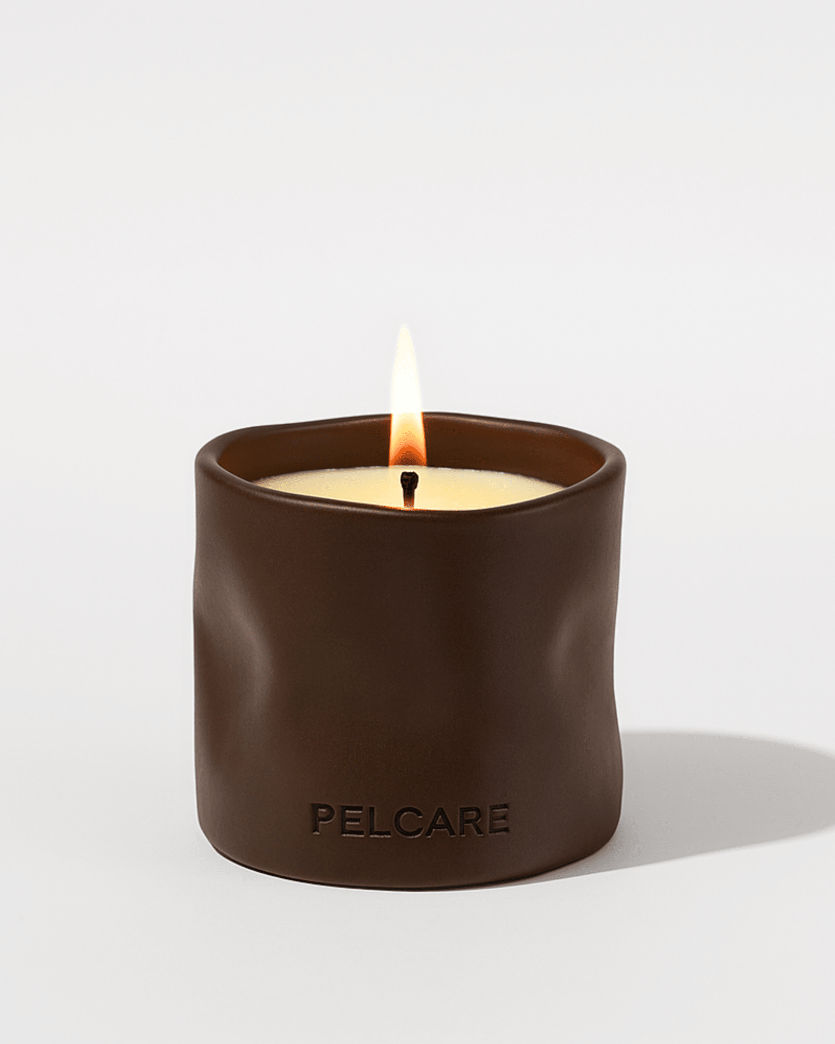 Pelcare Saffron Soya Candle warm botanical-inspired home ritual candle