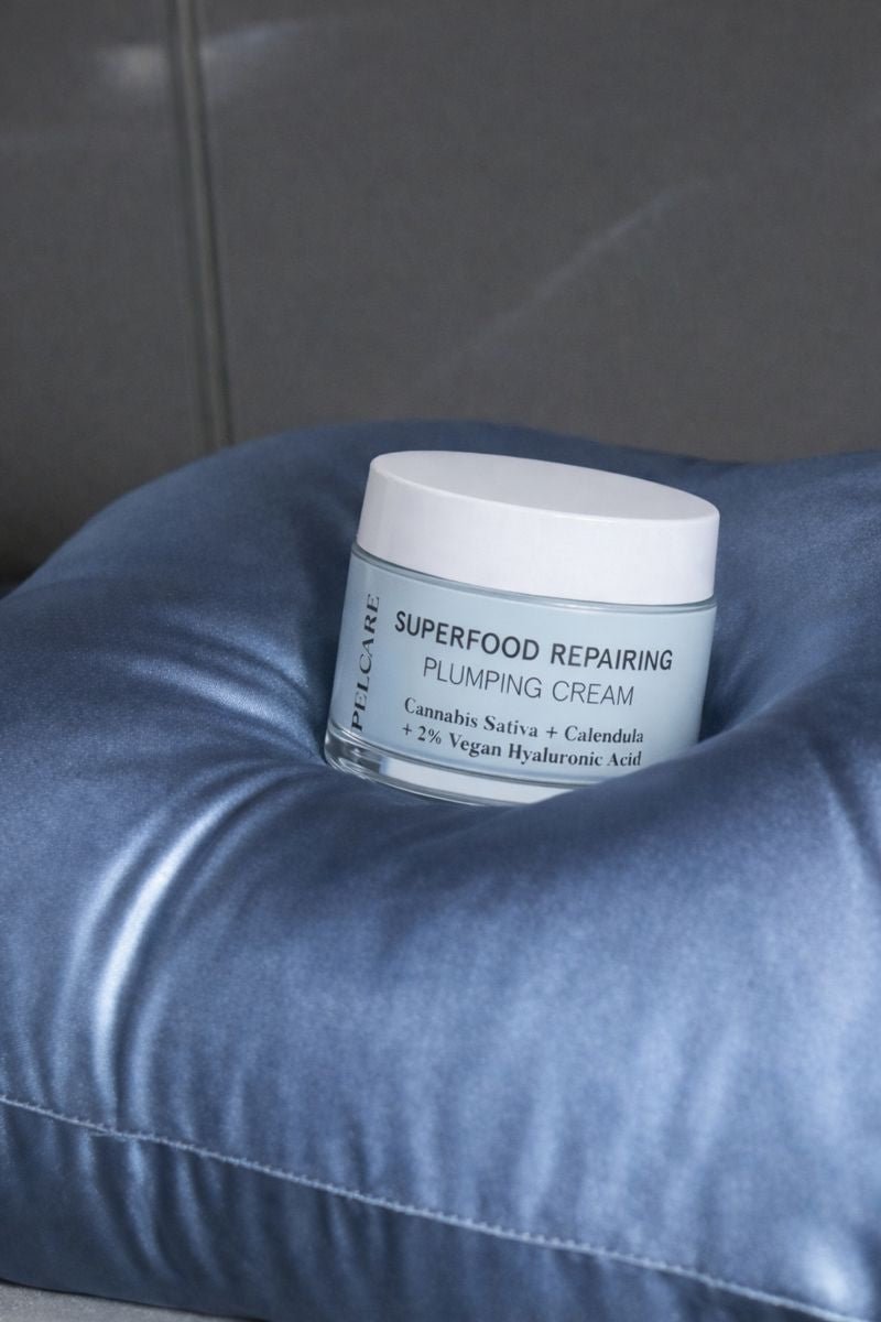 Pelcare Superfood Repairing Plumping Cream rich hydrating face cream for dry-looking skin