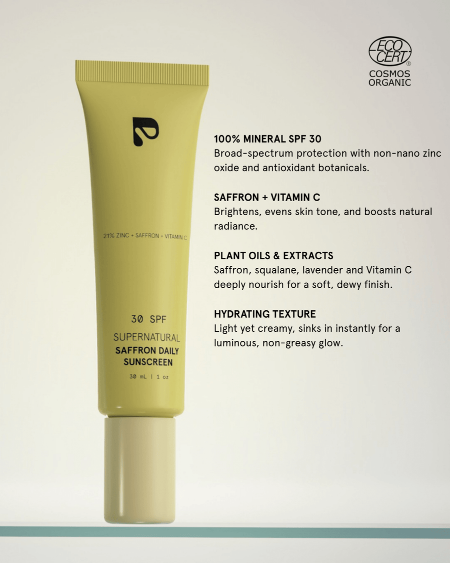 SUPERNATURAL SAFFRON DAILY SUNSCREEN step 2
